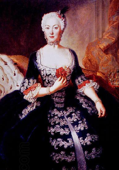 antoine pesne Portrait of Elisabeth Christine von Braunschweig-Bevern oil painting picture